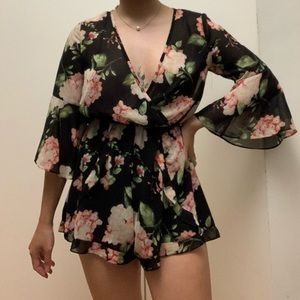 Floral Romper